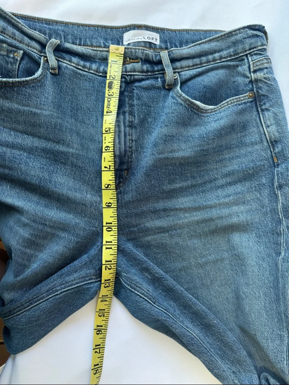 Loft Classic 90s Straight Leg Blue Jeans Size 30